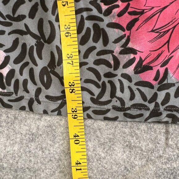 Soma Intimates Dress Women S Baby Doll Pink Black Floral 3/4 Bell Sleeve Stretch - Picture 10 of 12